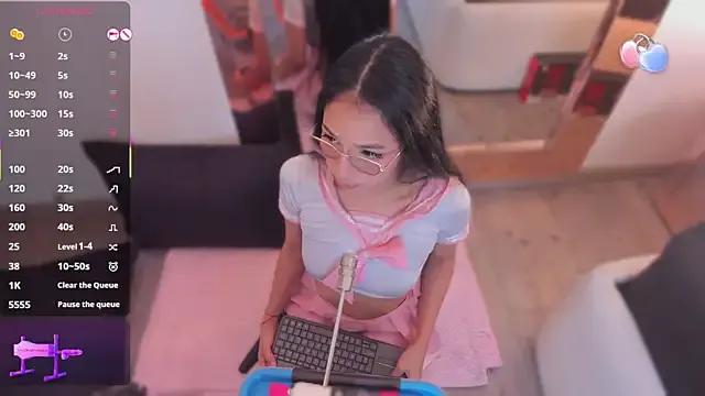 StripChat michelle_cutee_ is Freechat michelle_cutee_ — cum milk in my mouth and tits