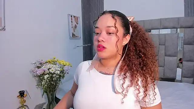 StripChat zulyjones is Freechat zulyjones — standing + turn around + jump tits